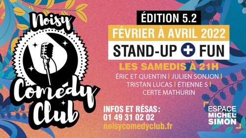 Noisy Comedy Club : gagnez vos places pour l'événement